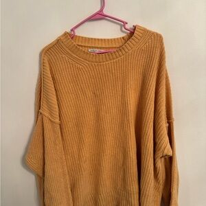 American Eagle Outfitters Mustard Sweater